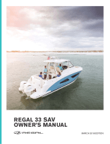 Regal 33 SAV Owner's manual