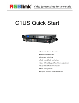 RGBlink C1US Quick start guide
