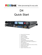 RGBlink D4 Quick start guide