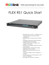 RGBlink FLEX RS1 Quick start guide