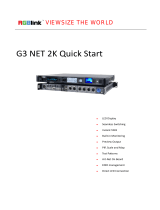 RGBlink G3 NET 2K Quick start guide