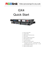 RGBlink GX4 Quick start guide