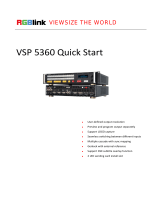 RGBlink VSP5360 Quick start guide