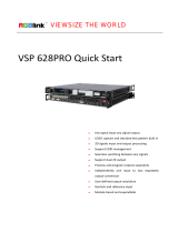 RGBlink VSP628pro Quick start guide