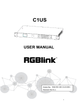 RGBlink C1US User manual