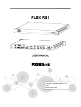 RGBlink FLEX RS1 User manual