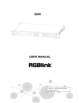 RGBlink GX4 User manual