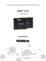 RGBlink MSP215 User manual