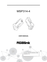 RGBlink MSP314-4 User manual