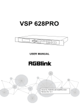 RGBlink VSP628pro User manual