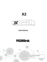 RGBlink X2 User manual
