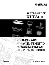 Yamaha waverunner xlt800 User manual