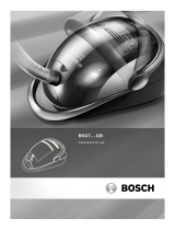 Bosch BSG72200GB/15 User manual