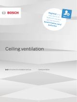 Bosch DRC99PS25/01 Installation guide
