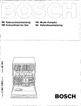 Bosch SGS8512FF/12 Owner's manual