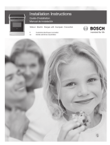 Bosch HEI7052U/06 Installation guide