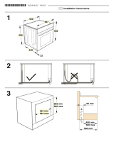 Bosch Gas built-in oven Installation guide