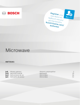 Bosch Microwave Operating instructions