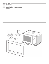Bosch Microwave Installation guide