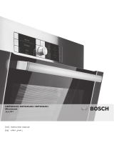 Bosch HMT84G421/10 User manual