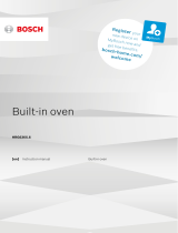 Bosch Electric Built-In Oven User guide