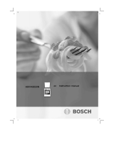 Bosch HSV442020N/09 User manual