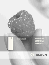 Bosch Free-standing larder fridge User manual