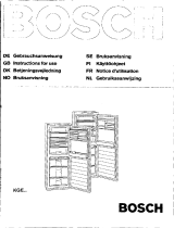 Bosch KGE3270SD/53 User manual