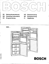 Bosch KGE32400GB/01 Owner's manual