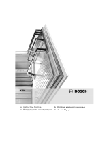 Bosch Free-standing fridge-freezer User manual