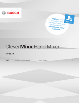 Bosch CleverMixx MFQ2 IN Series User manual