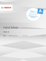 Bosch MFQ3555IN/04 User manual