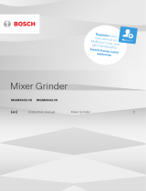 Bosch MGM6632MIN/01 User guide