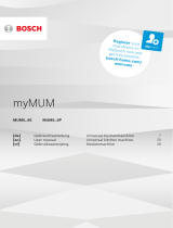 Bosch MUM5LP4S/06 Operating instructions