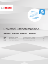 Bosch MUM4405UC/04 User manual