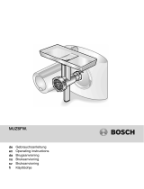 Bosch MUM6N23A2/03 User manual