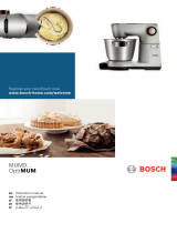 Bosch MUM9GX5S21 User manual