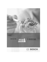 Bosch NGT615TRO/08 User manual