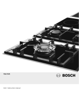 Bosch Gas Hob User manual