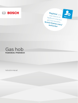 Bosch "Gas cooktop, autarkic" User guide