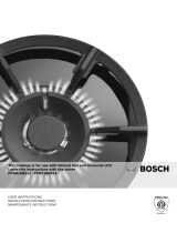 Bosch Gas Hob Operating instructions