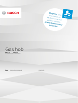 Bosch "Gas cooktop, modular" Operating instructions