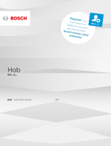 Bosch "Induction hob, autarkic" Operating instructions