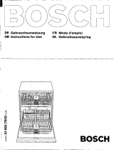 Bosch sgs 8432 42 Owner's manual