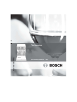 Bosch SGS57E42GB/82 User manual