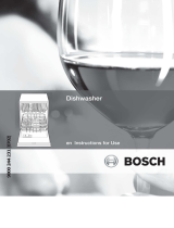 Bosch SGS56E18GB/90 User manual