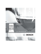 Bosch SGS53E72AU/82 User manual