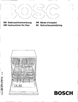 Bosch sgv 4603 eu Owner's manual