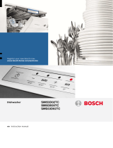 Bosch Dishwasher integrated 60cm white User manual