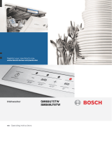 Bosch Dishwasher integrated stainless steel User manual